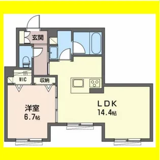 ATID EL【1階】の間取り