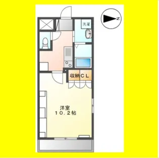 メルヴェール【1階】の間取り