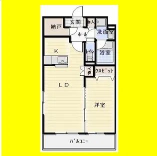 ホームタウン岩田【2階】の間取り