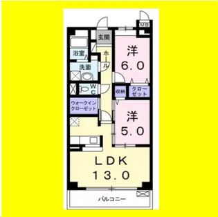 グレイス【1階】の間取り