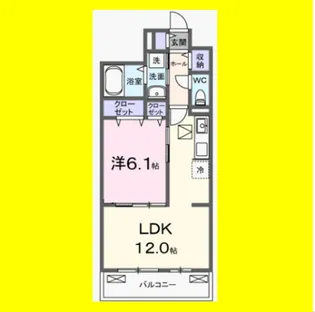ボナミ B【1階】の間取り