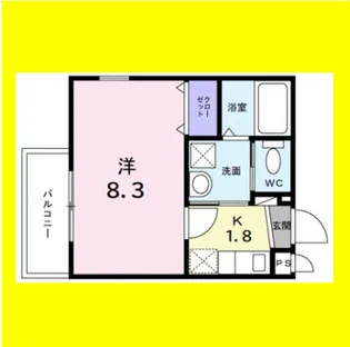 マーベラス【4階】の間取り