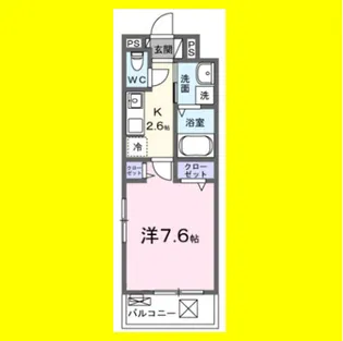 プルミエ ショコラ【3階】の間取り
