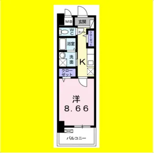 U.S.S ニモイ【6階】の間取り