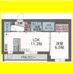 バーディ豊田Ⅰ【3階】の間取り