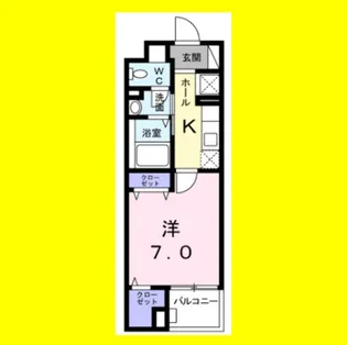 モデラート【4階】の間取り