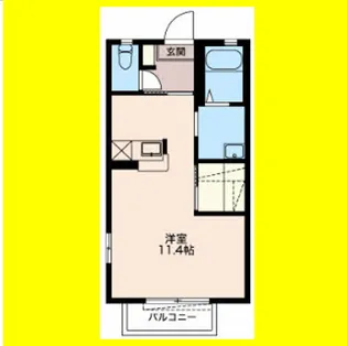 クオーレT【2階】の間取り