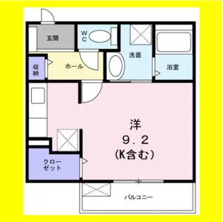 フェリシダージ【1階】の間取り