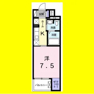 オネット【3階】の間取り