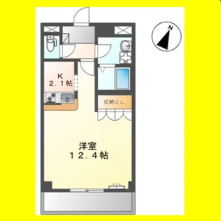 メゾン・ド・万葉【3階】の間取り