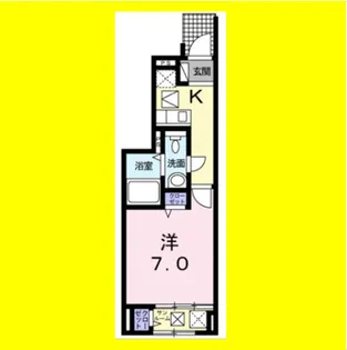 フォレスタ大和【1階】の間取り