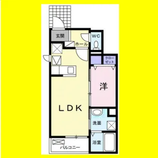 オルフェ【1階】の間取り
