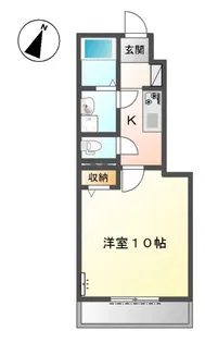 メゾン・ド・新堀【1階】の間取り
