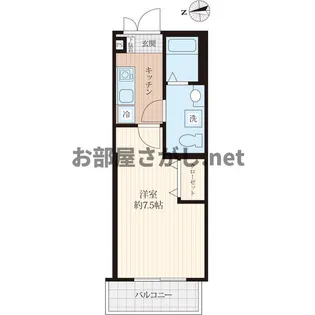 Piano Villa 東寺尾【3階】の間取り