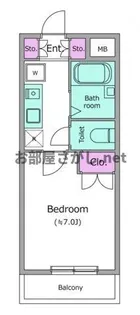 レジディア浦安#浦安市 #デザイナーズ#値下げ #一人暮らし【6階】の間取り