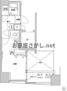 VIDA文京本郷【東大本郷キャンパス徒歩圏/11月中旬入居可】【10階】の間取り