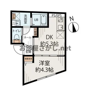 コンフォートわせだ【12月上旬空き予定】【3階】の間取り