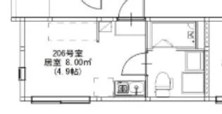 【ロフト付きのコンパクトルーム!】クレール 瑞江【2階】の間取り