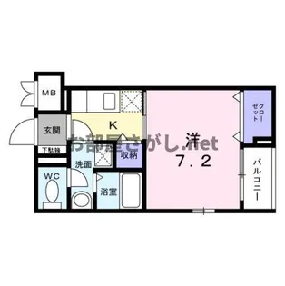 メゾン ド オーランジェ #豊島区 #東長崎 #駅近 #築浅 #一人【3階】の間取り