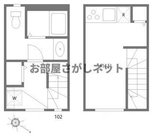 モダンアパートメント文京音羽の間取り