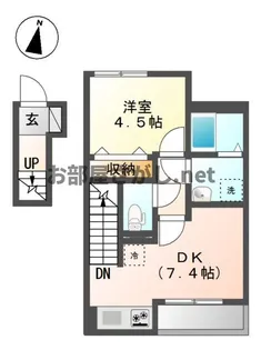 JuhamoaⅡ -ジュハモア-【おとり物件なし】#板橋区 #【2階】の間取り