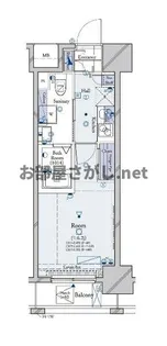 コンシェリア・デュー池袋【9階】の間取り