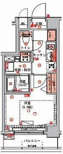 ハーモニーレジデンス東京ウエスト【おとり物件なし】#豊島区 #【4階】の間取り