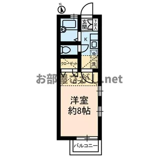 ベルクハイム【2階】の間取り