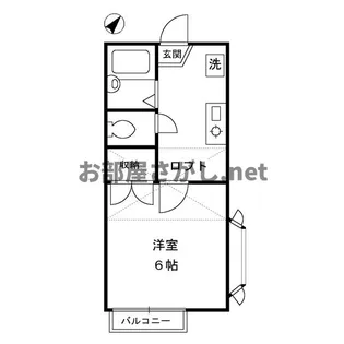 CRADLE【2階】の間取り