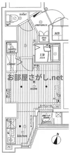 【学生/新社会人にオススメ!山手線駅最寄り】ミリオンプラザ【6階】の間取り