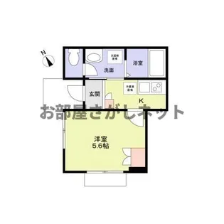 Monte Zoshigaya【おとり物件なし】#一人暮らし 【1階】の間取り