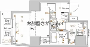 ラフィスタ板橋区役所前【おとり物件なし】#学生・社会人にオス【5階】の間取り