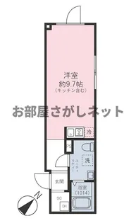 チャルテ千川【おとり物件なし】#学生・社会人におススメ【5階】の間取り
