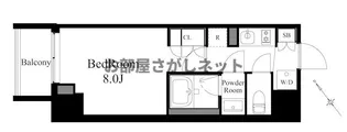 ラティエラ上野入谷【おとり物件なし】#学生・社会人におススメ【3階】の間取り