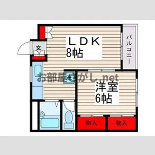 パルクハイム【102号室】の間取り