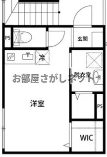 やすらぎのクレセントハウス新宿【おとり物件なし】#学生・社【2階】の間取り