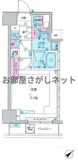ジェノヴィア新宿中落合スカイガーデン【おとり物件なし】#学生【9階】の間取り