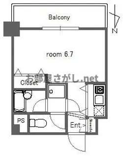 【学生・新社会人にオススメ!】CROSS赤羽【2階】の間取り