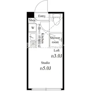 ハーモニーテラス若松町【おとり物件なし】#学生・社会人にオス【1階】の間取り