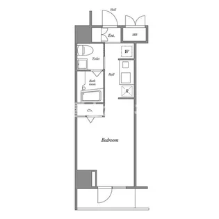 ルクレ西新宿【10階】の間取り