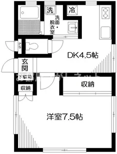 ストーン目黒【おとり物件なし】#学生・社会人にオススメ!初期【1階】の間取り