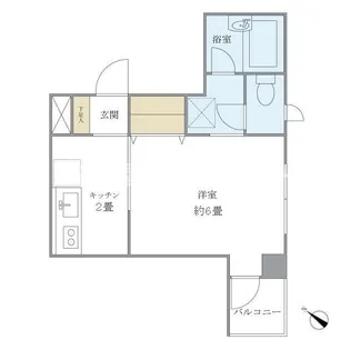ヒルズガーデン【2階】の間取り