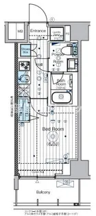 MAXIV横浜吉野町TRE【おとり物件なし】#学生・社会人におススメ【9階】の間取り