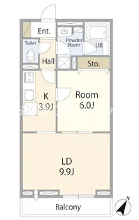 VIVACE【おとり物件なし】#学生・社会人におススメ!初期費用分【3階】の間取り