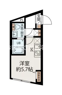 MEGURO EDGE【5階】の間取り