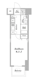 ライトハウス大塚【おとり物件なし】#学生・社会人にオススメ!【5階】の間取り