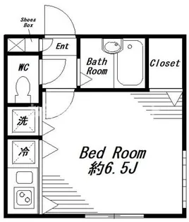ビバリーホームズ神宮前AP【1階】の間取り