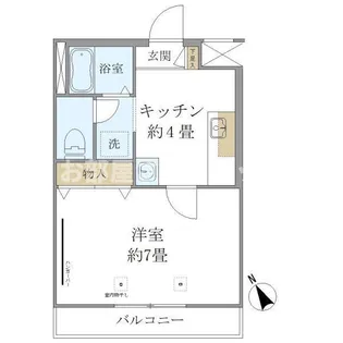 ヴィルクレールI【おとり物件なし】#学生・社会人にオススメ!【2階】の間取り