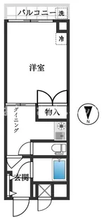 セントヒルズ本郷弥生【おとり物件なし】#学生・社会人にオスス【3階】の間取り