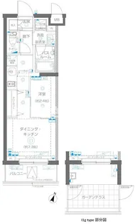 ZOOM蒲田EAST【おとり物件なし】#学生・社会人にオススメ!初期【1階】の間取り